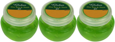 

Globus Aloe Vera & Neem Gel Pack of 3(300 ml)