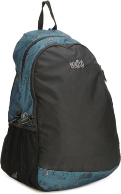 

Wildcraft Vault LD 15 L Backpack(Black, Blue)