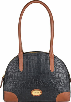 

Hidesign SATURN 03 SB-CROCO MELBOURNE RANCH-BLACK TAN Shoulder Bag(Black, 15)