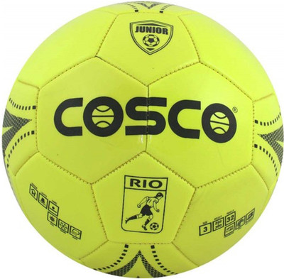 

Cosco Rio Football - Size: (Pack of 1, Yellow, Orange, Green, Multicolor
