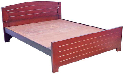 

Zam Zam Furniture Eeco Solid Wood Queen Bed(Finish Color - Rose wood color)
