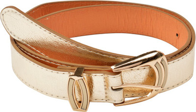 

Kazo Women Gold Artificial Leather Belt