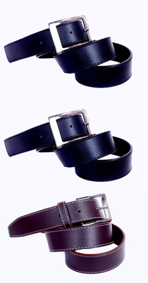 

Piftif Men Casual Multicolor Artificial Leather Belt