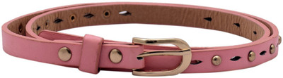 

Sri Women Casual Pink Artificial Leather Belt