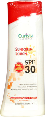 

Curista Naturals Sunscreen lotion(150 ml)