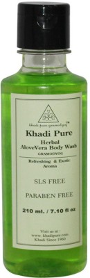 

Khadi Pure Herbal Aloevera Body Wash SLS-Paraben Free(210 ml)