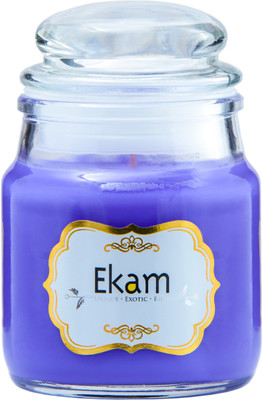 

Ekam 3oz ww Jar- Lavender Candle(Purple, Pack of 1)