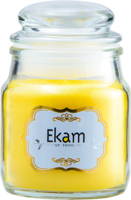 

Ekam 3Oz ww Jar-Mangopapaya Candle(Yellow, Pack of 1)