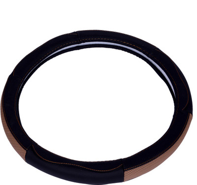 

OSHOTTO Steering Cover For Maruti 800(Black, Tan, Leather)