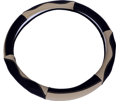 

OSHOTTO Steering Cover For Maruti 800(Black, Beige, Leather)