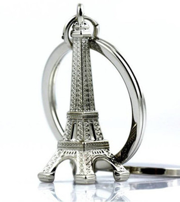 

NeotTask eiffel tower silver keychain Key Chain