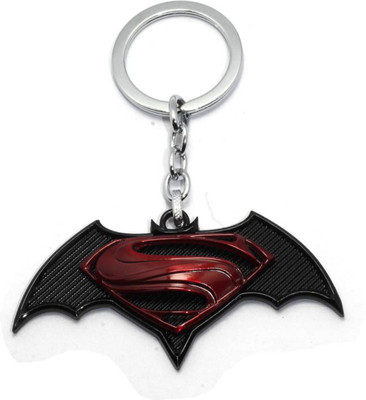 

NeoTask Batman Vs Superman Metal Red Key Chain Key Chain