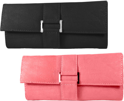 

Lady bar Casual Black, Pink Clutch