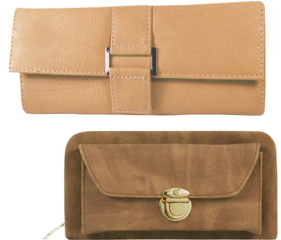 

Lady bar Casual Tan, Brown Clutch, Brown;tan