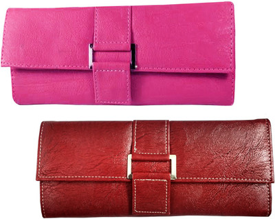 

Lady bar Casual Pink, Red Clutch