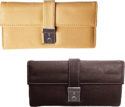 

Lady bar Casual Beige, Brown Clutch
