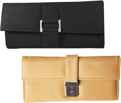 

Lady bar Casual Black, Beige Clutch, Beige;black