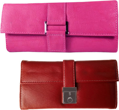 

Lady bar Casual Pink, Red Clutch