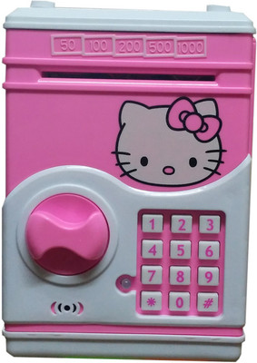

HALO NATION Kitty Money Coin Bank(Pink)