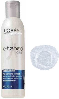 

L'Oreal Paris Set of 2 (x-tenso Care Straight Shampoo+Shower Cap)(Set of 2)