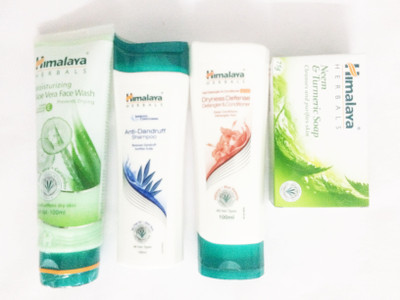 

Himalaya aloe vera face wash, anti dandruff shampoo, conditioner, soap(Set of)