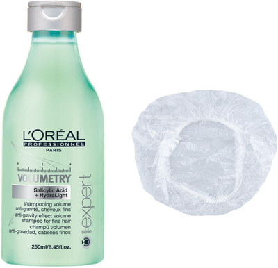 

L'Oreal Paris Set of 2 (Volumetry Anti-Gravity Effect Volume Shampoo+Shower Cap)(Set of 2)
