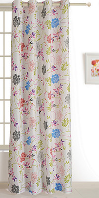 Swayam ECO Polyester Window Curtain 152 cm (4.9ft) Single Curtain(Floral Multicolor) available at flipkart for Rs.509