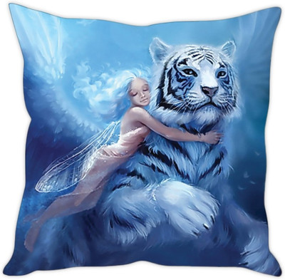 

Sleep Nature's Abstract Cushions Cover(40.63 cm*40.63 cm, Multicolor)