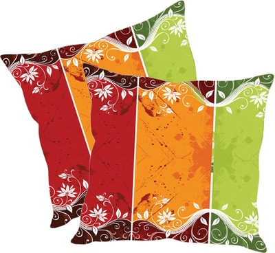 

Sleep Nature's Printed Cushions Cover(Pack of 2, 40.63 cm*40.63 cm, Multicolor)