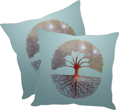 

Sleep Nature's Printed Cushions Cover(Pack of 2, 40.63 cm*40.63 cm, Multicolor)