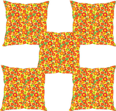 

Sleep Nature's Abstract Cushions Cover(Pack of 5, 40.63 cm*40.63 cm, Multicolor)
