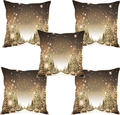 

Sleep Nature's Abstract Cushions Cover(Pack of 5, 40.63 cm*40.63 cm, Multicolor)