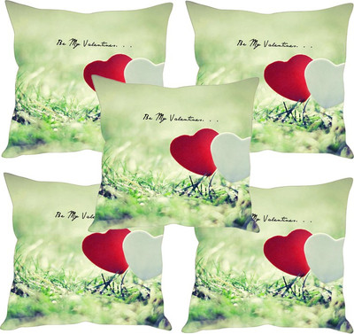 

Sleep Nature's Printed Cushions Cover(Pack of 5, 30.63 cm*30.63 cm, Multicolor)