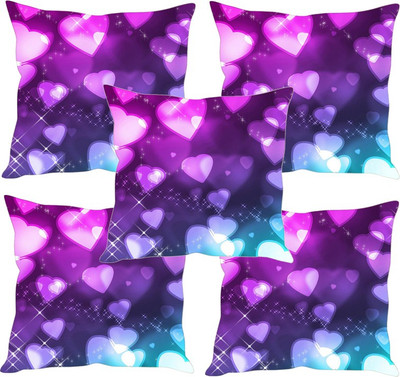 

Sleep Nature's Printed Cushions Cover(Pack of 5, 40.63 cm*40.63 cm, Multicolor)