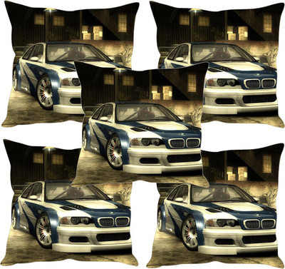 

Sleep Nature's Printed Cushions Cover(Pack of 5, 30.63 cm*30.63 cm, Multicolor)