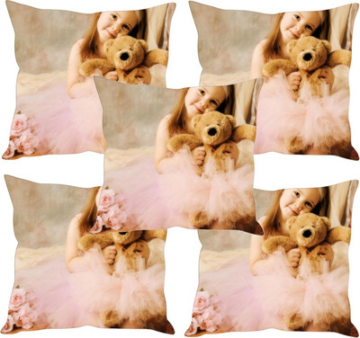 

Sleep Nature's Printed Cushions Cover(Pack of 5, 40.63 cm*40.63 cm, Multicolor)