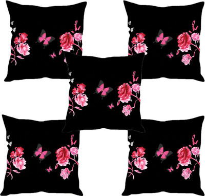 

Sleep Nature's Abstract Cushions Cover(Pack of 5, 40.63 cm*40.63 cm, Multicolor)