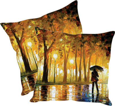 

Sleep Nature's Printed Cushions Cover(Pack of 2, 40.63 cm*40.63 cm, Multicolor)
