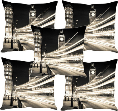 

Sleep Nature's Printed Cushions Cover(Pack of 5, 40.63 cm*40.63 cm, Multicolor)