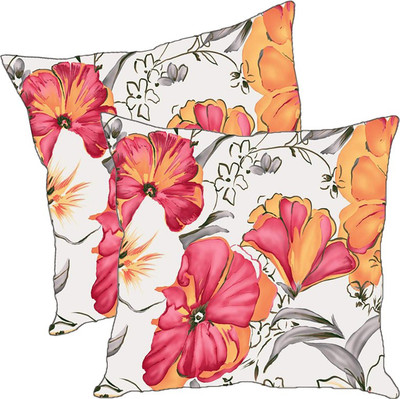 

Sleep Nature's Printed Cushions Cover(Pack of 2, 30.63 cm*30.63 cm, Multicolor)