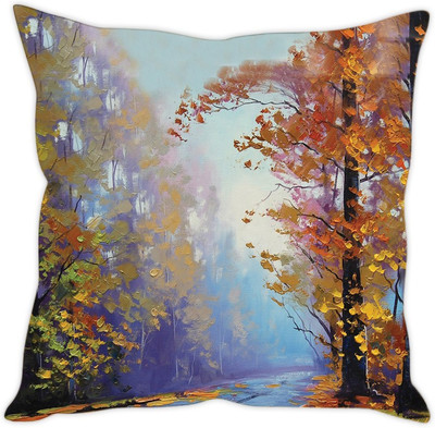 

Sleep Nature's Abstract Cushions Cover(40.63 cm*40.63 cm, Multicolor)