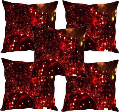 

Sleep Nature's Printed Cushions Cover(Pack of 5, 40.63 cm*40.63 cm, Multicolor)