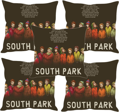 

Sleep Nature's Printed Cushions Cover(Pack of 5, 30.63 cm*30.63 cm, Multicolor)