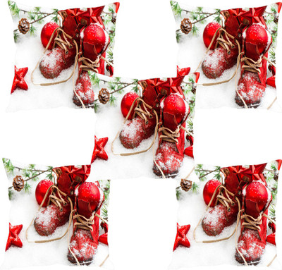

Sleep Nature's Abstract Cushions Cover(Pack of 5, 40.63 cm*40.63 cm, Multicolor)