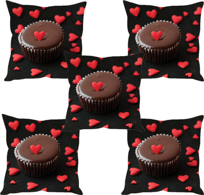

Sleep Nature's Abstract Cushions Cover(Pack of 5, 40.63 cm*40.63 cm, Multicolor)