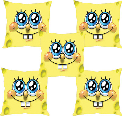 

Sleep Nature's Abstract Cushions Cover(Pack of 5, 40.63 cm*40.63 cm, Multicolor)