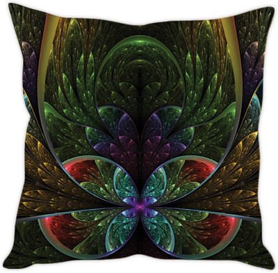 

Sleep Nature's Abstract Cushions Cover(40.63 cm*40.63 cm, Multicolor)