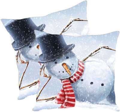 

Sleep Nature's Printed Cushions Cover(Pack of 2, 30.63 cm*30.63 cm, Multicolor)