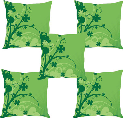 

Sleep Nature's Abstract Cushions Cover(Pack of 5, 40.63 cm*40.63 cm, Multicolor)