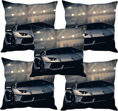 

Sleep Nature's Printed Cushions Cover(Pack of 5, 30.63 cm*30.63 cm, Multicolor)